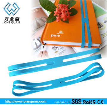 hot selling cute design silicone bookmark